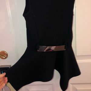 Form fittings peplum top